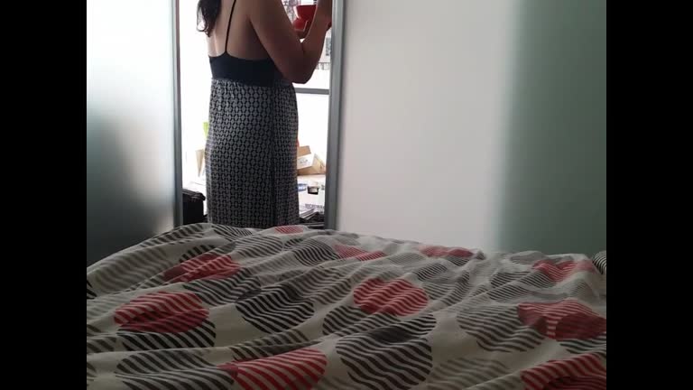 Gorgeous Asian Stepmom (hidden Camera)