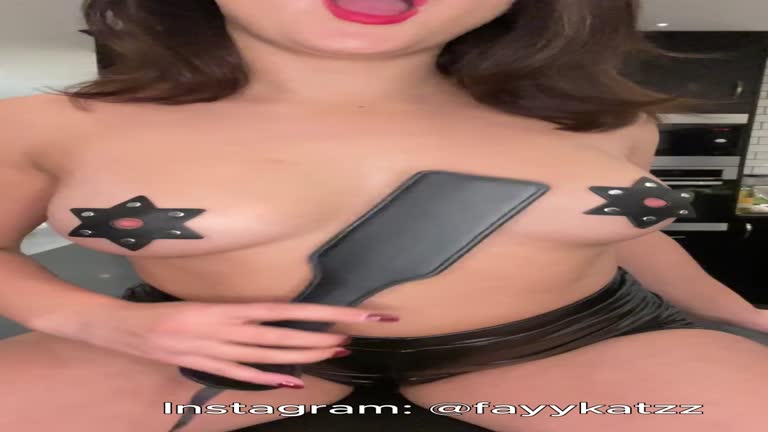 Kinkster Wife With Boob Paddle