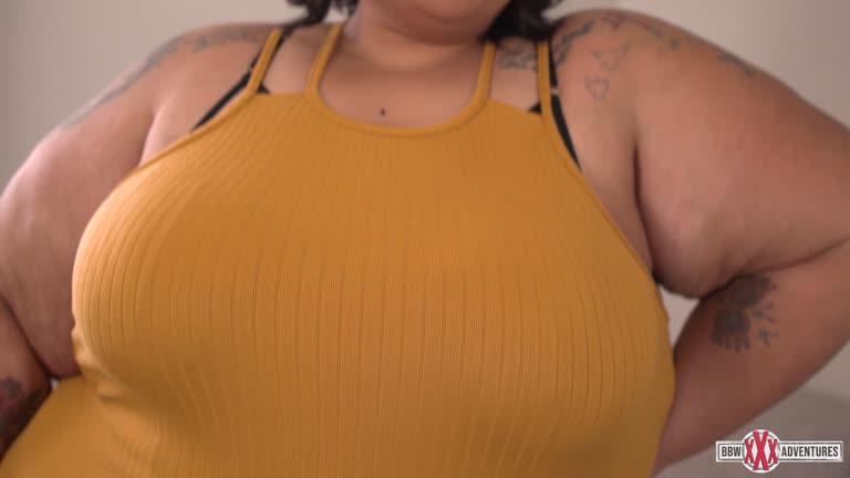 BBW XXX -  Sunflower Fatty Striptease For Your Pleasure