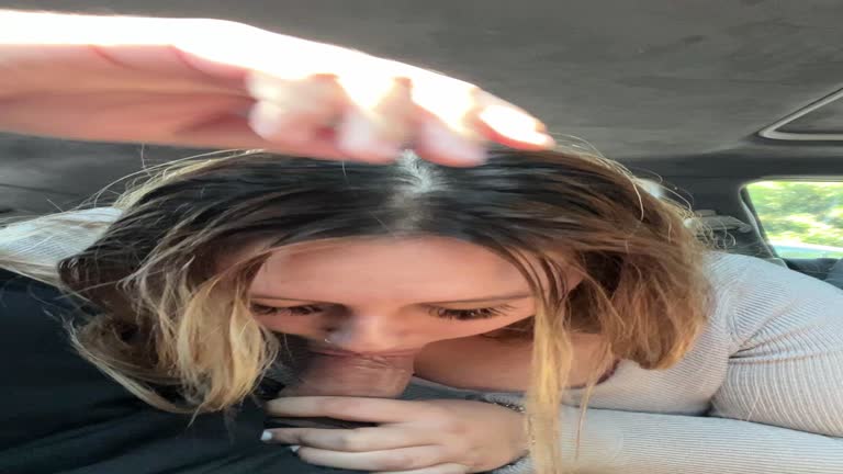 Made Me Pull Over To Suck My Dick