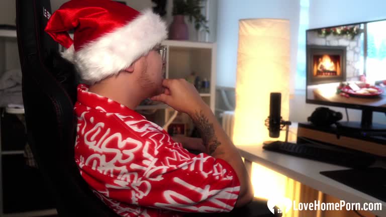 Our Naughty Christmas Kitchen Fuck Gets Exposed And She Loves It Rough