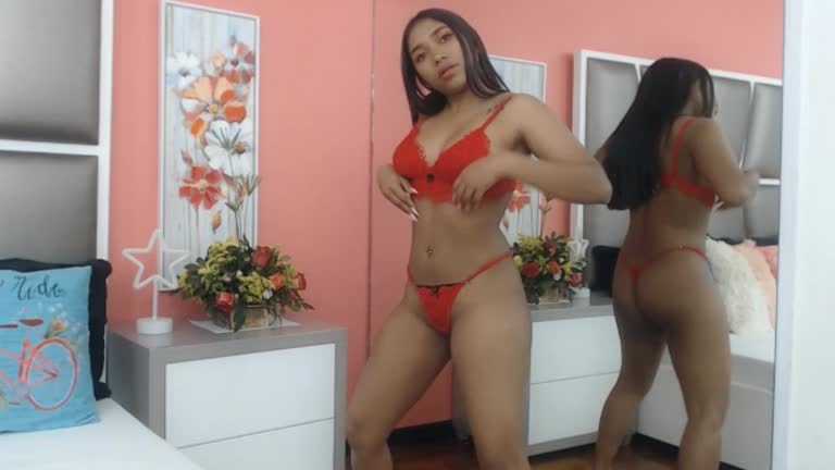 Busty Ebony Engaged To A High Sexually Bold Performance Live