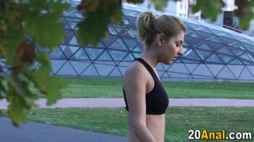 Hot and horny blonde babe fucked in the ass