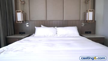 Cute amateur teen sex at a fake music video casting