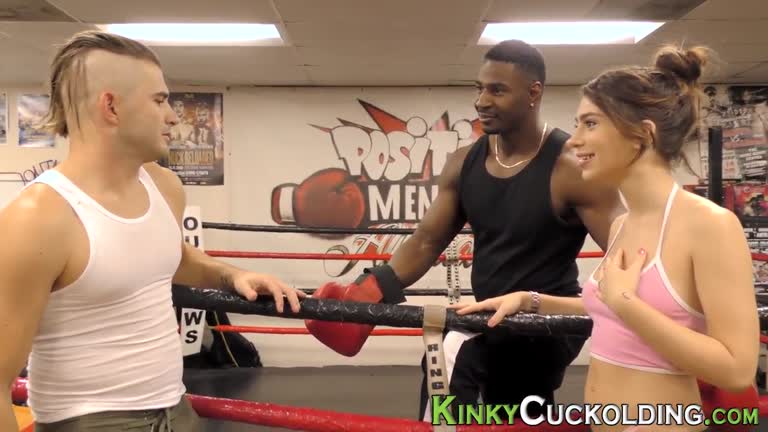 Teen Cuckolds In Boxing Ring With Fuck