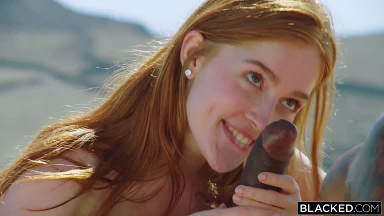 Lovely Redhead Jia Lisa Feels Its Her Time For A Black Penis.