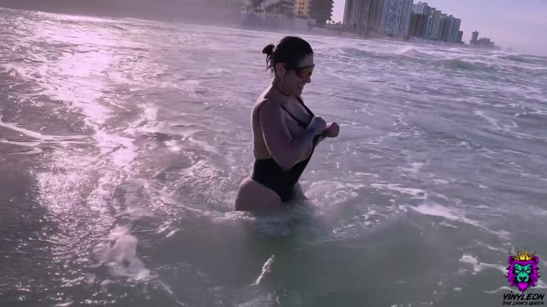 Big Tit Beach Babe Anal
