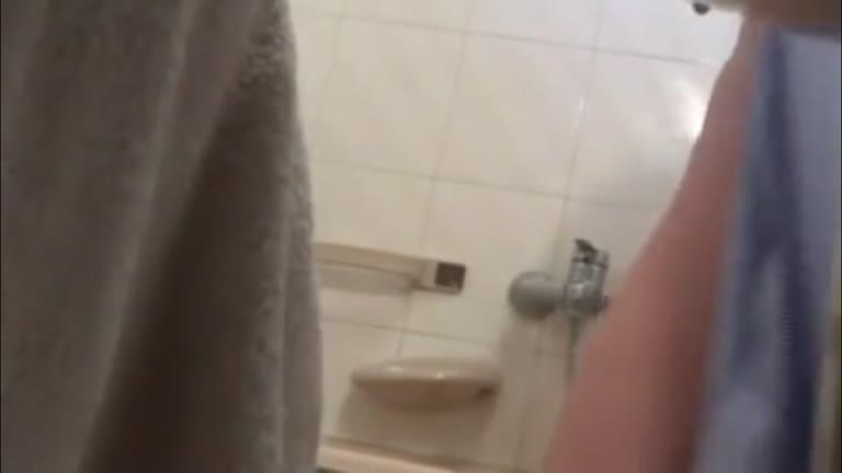 Spying On My Busty Hairy Mom In Shower