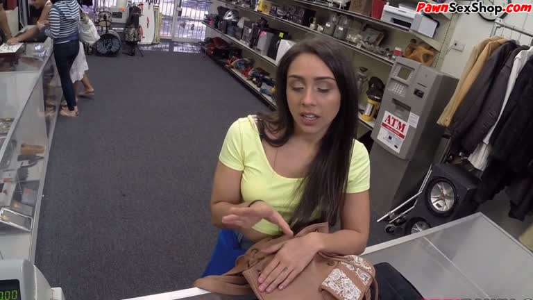 Curvy Latina Pays Her Debts With Her Body In The Pawnshop